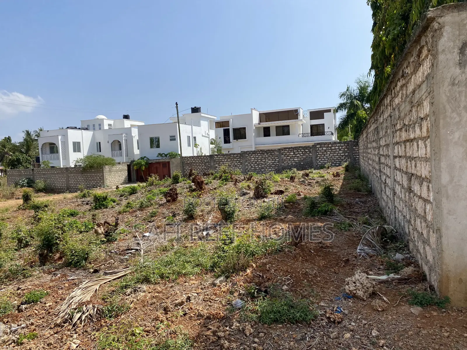 1/8 of Acre Inside Gated Estate for Sale in Nyali
