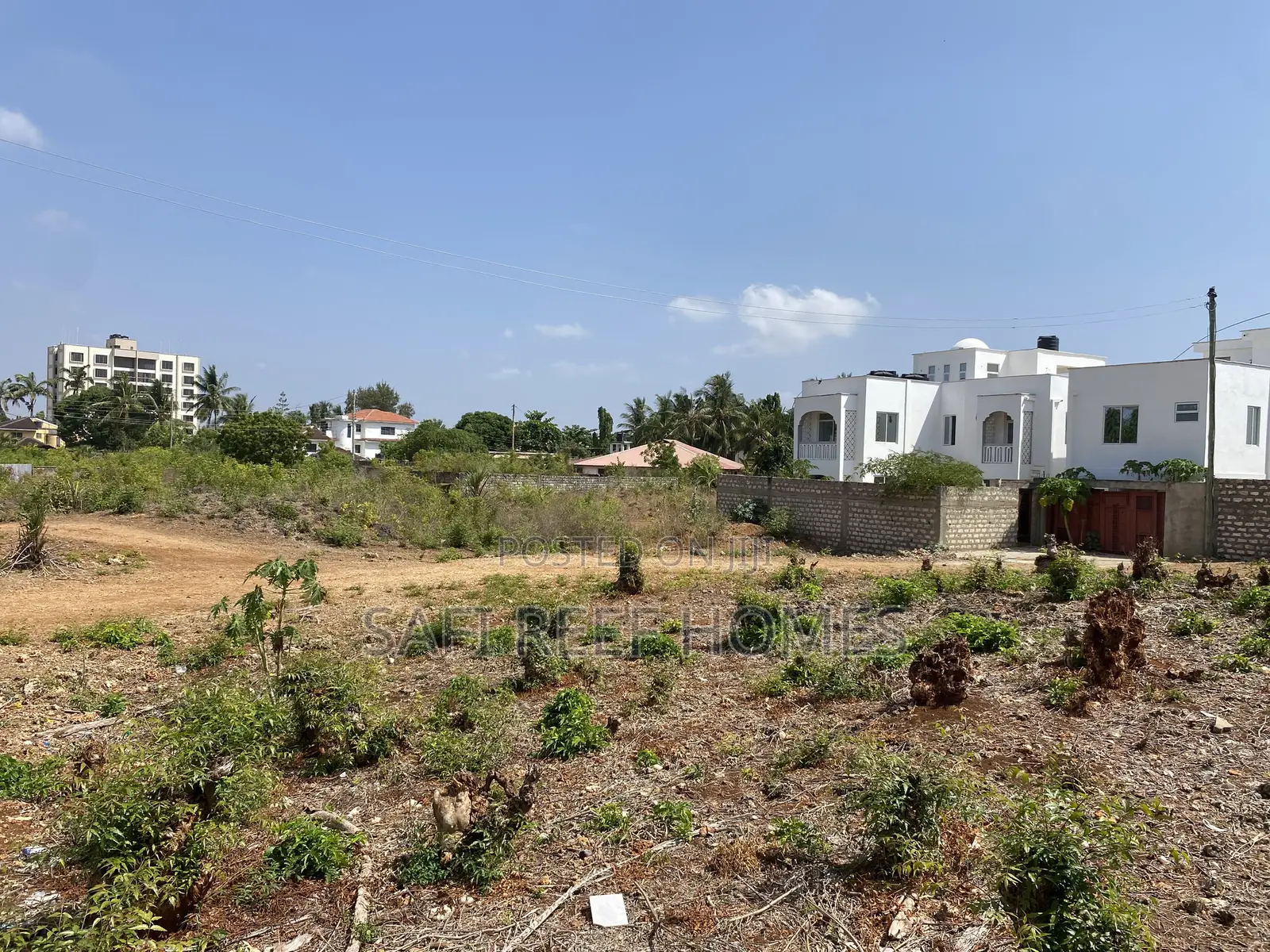 1/8 of Acre Inside Gated Estate for Sale in Nyali