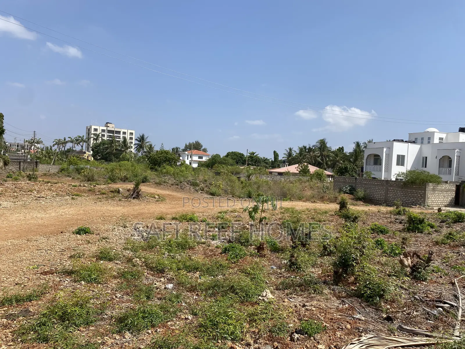 1/8 of Acre Inside Gated Estate for Sale in Nyali