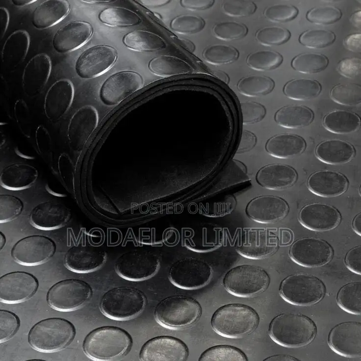 Rubber Coin Mat – Anti-Slip Commercial Flooring