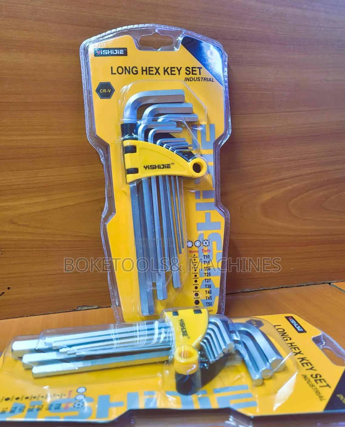 Alan Key Set Long Hex Keyset