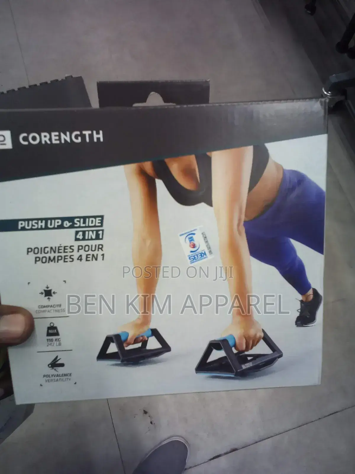 Push-Up and Slides 4 in 1 Training Kit