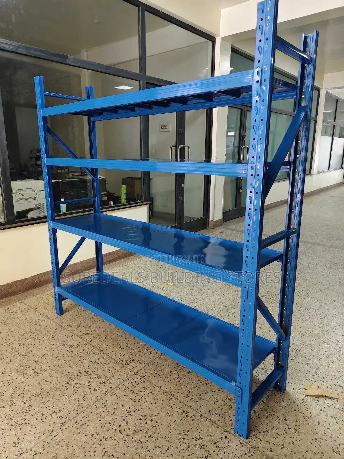 Heavy-duty Industrial Steel Storage Rack  For Warehouses & Garages