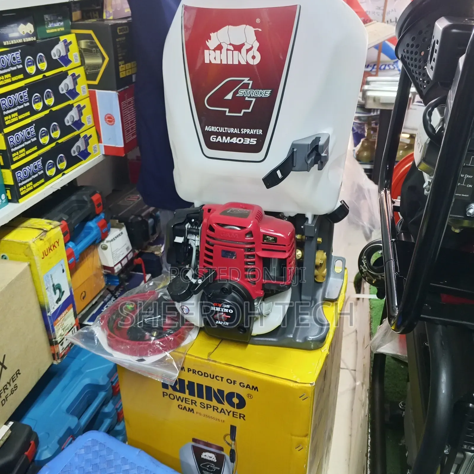 Rhino Knapsack Sprayer 4stroke