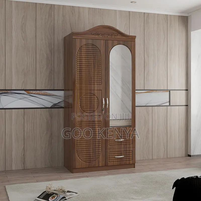 Home Wardrobe; Modern Bedroom Closet – Mdf Wardrobe With Mirrors