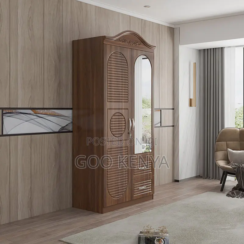 Home Wardrobe; Modern Bedroom Closet – Mdf Wardrobe With Mirrors