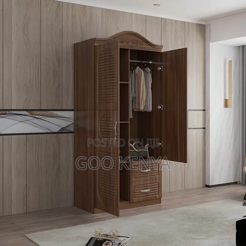 Home Wardrobe; Modern Bedroom Closet – Mdf Wardrobe With Mirrors