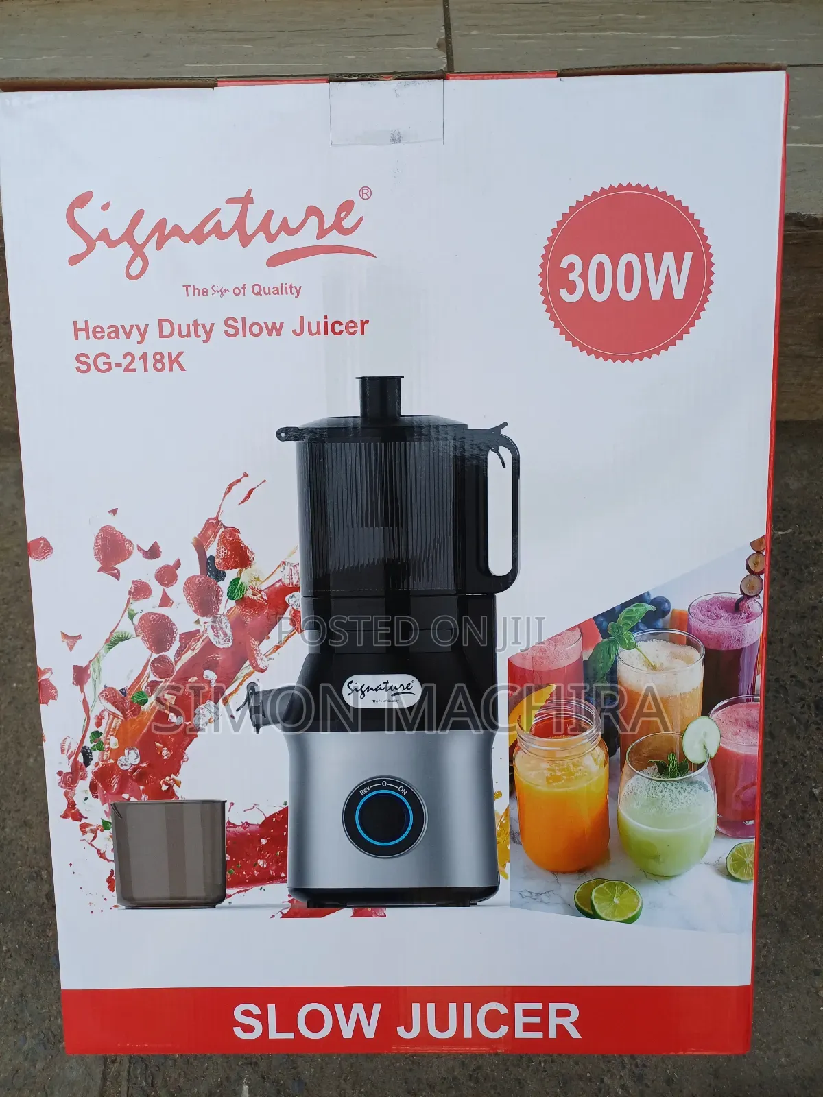 300w Heavy Duty Signature Slow Juicer