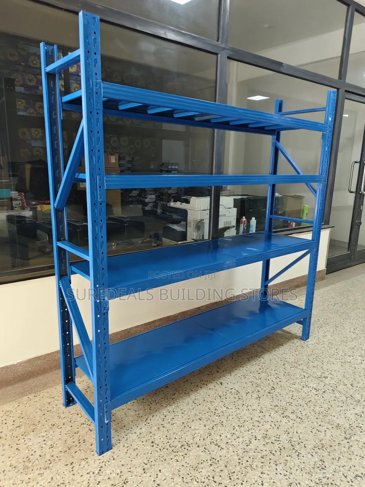 Heavy-duty Industrial Metal Shelving  For Warehouse / Workshop Storage