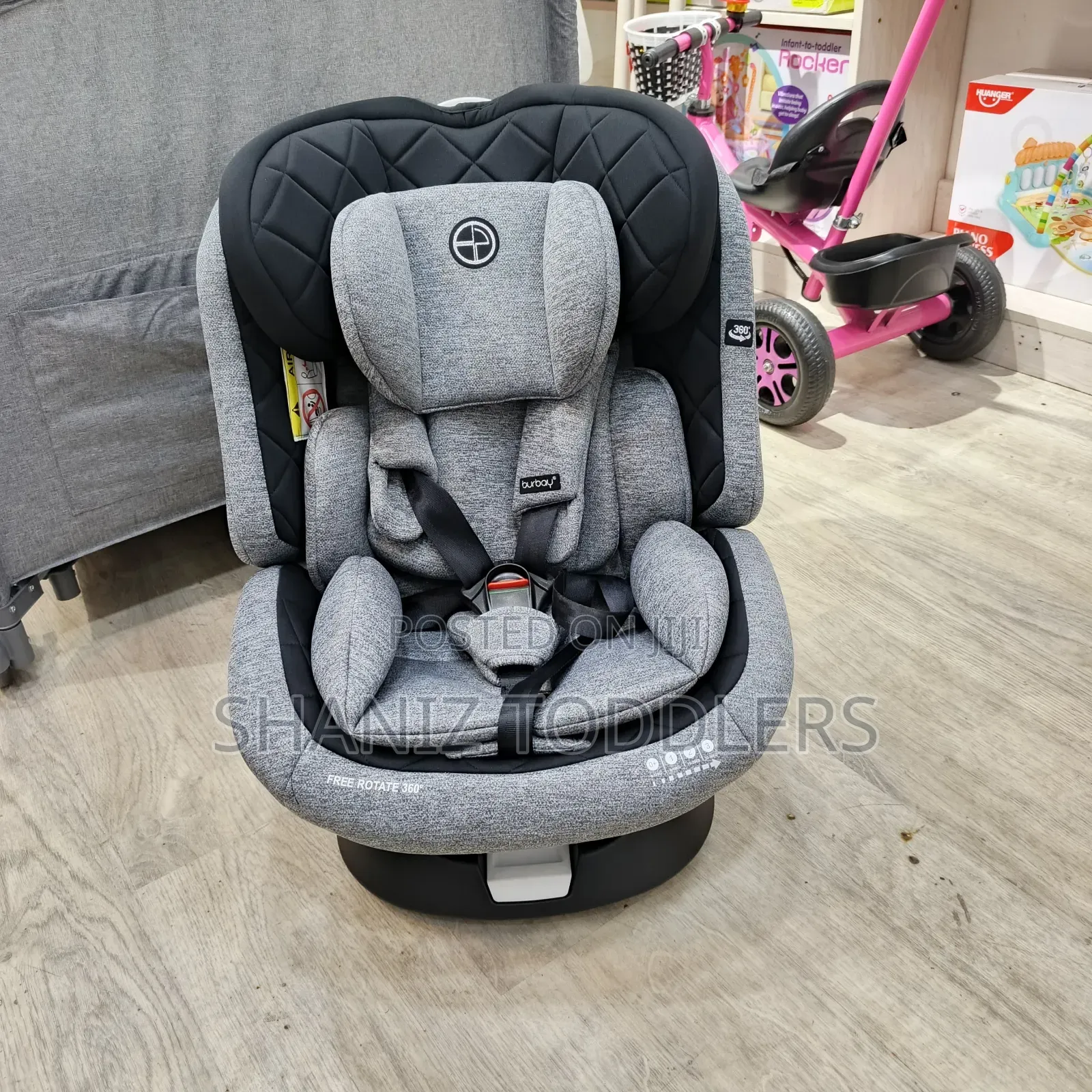 Padded Isofix Infant Carseat