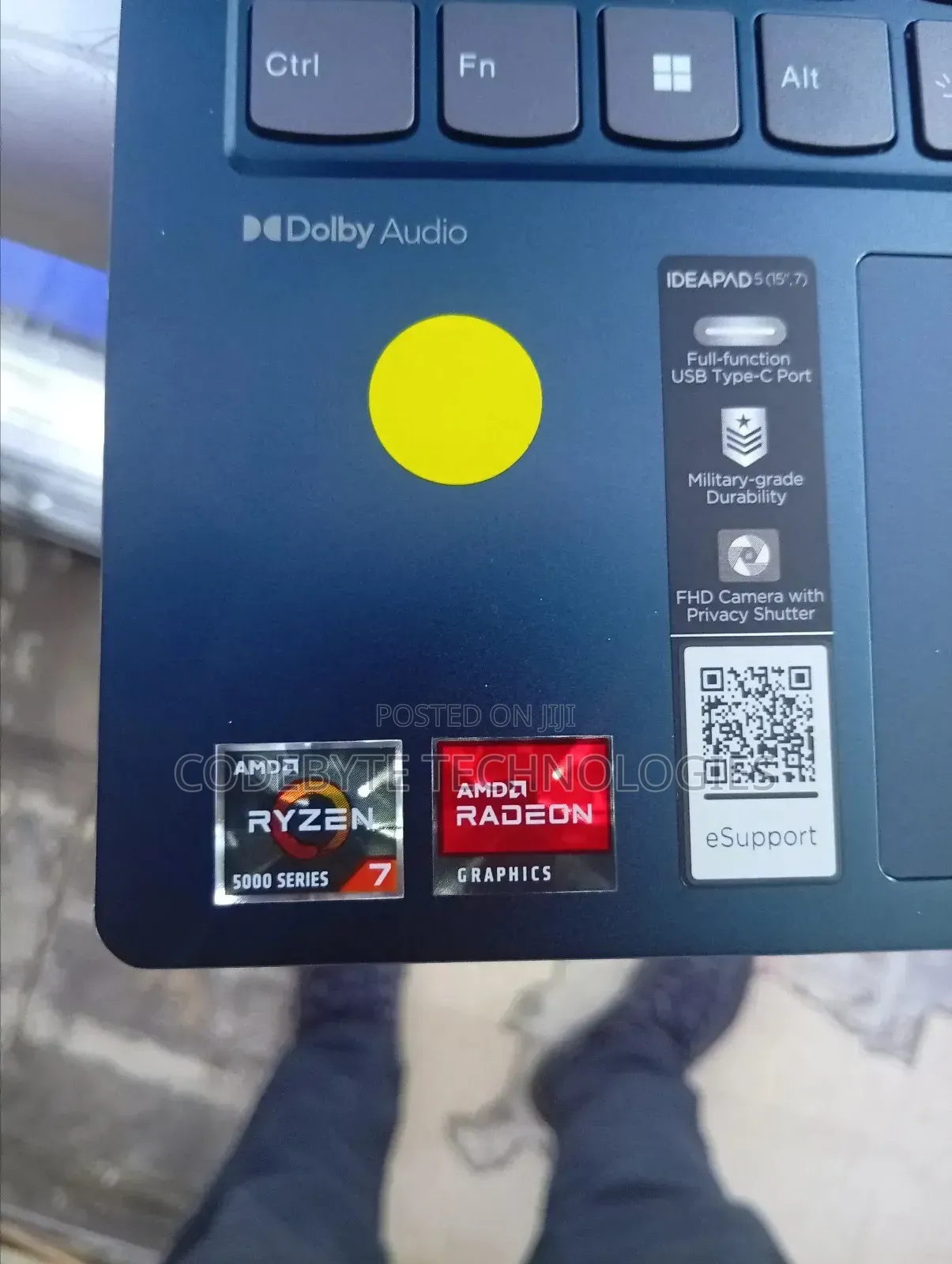 Laptop Lenovo Ideapad 3 16GB AMD Ryzen 7 SSD 256GB