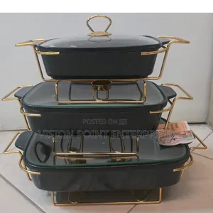 Ceramic Chaffing Dishes 3pcs