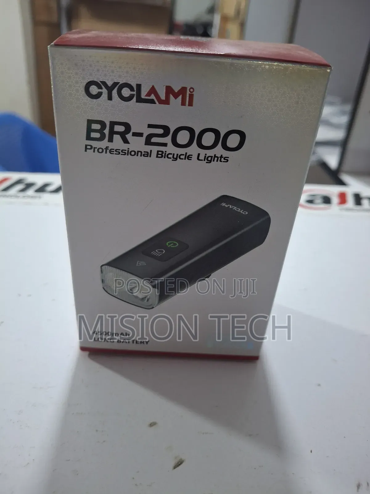 Cyclami Br-2000 Professional Bicycle Light. **