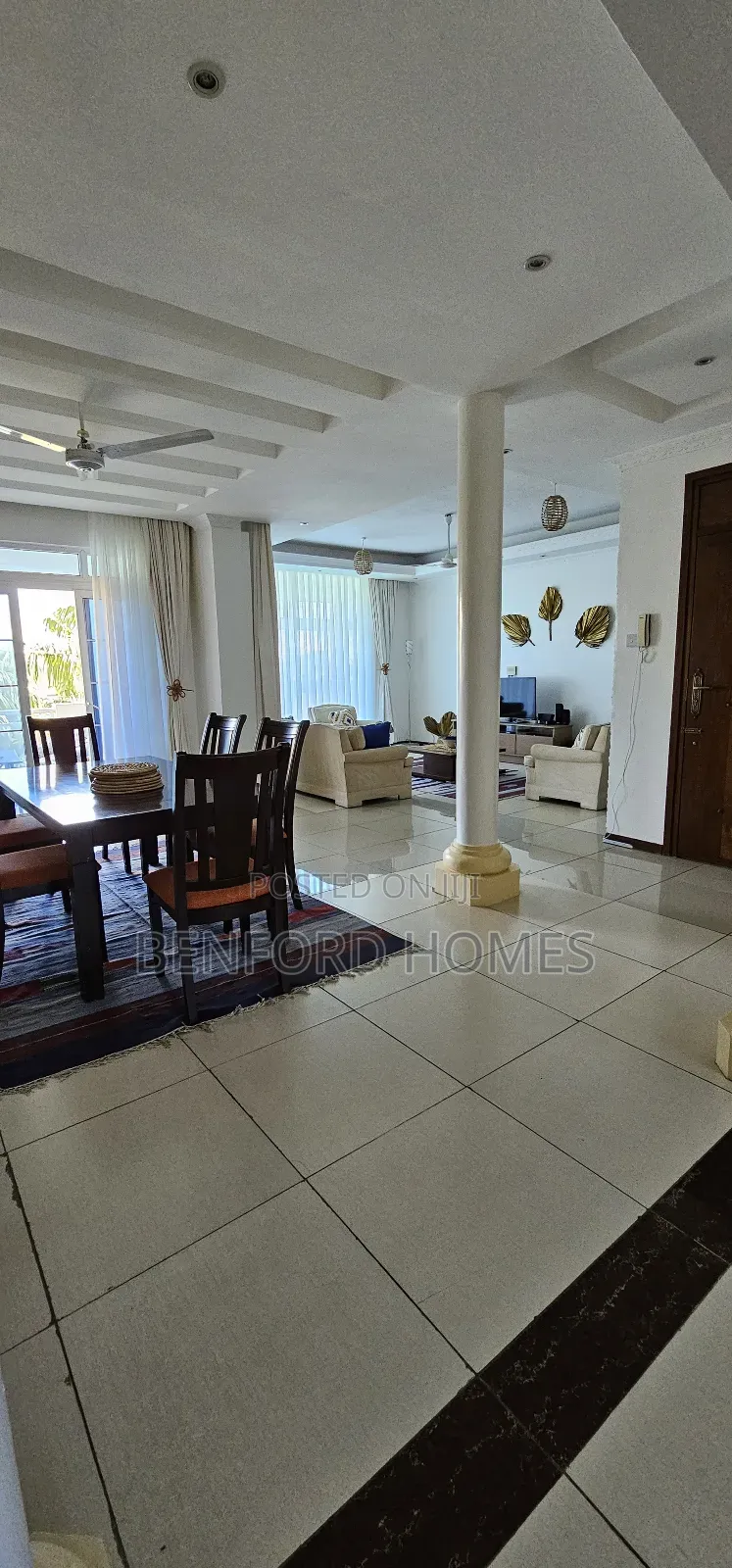 Furnished 3bdrm Apartment in Nyali for rent