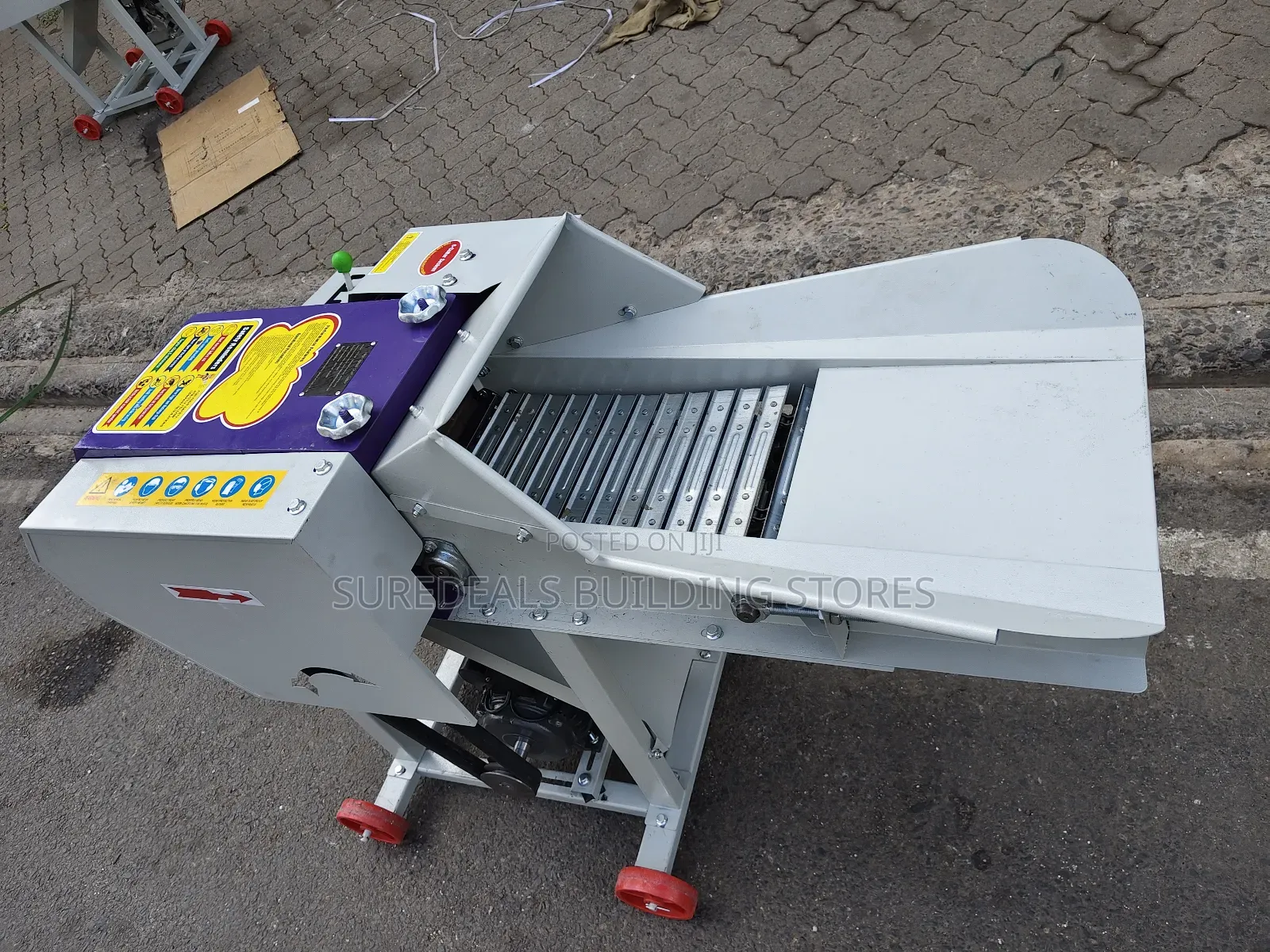Electric High Speed Fodder/ Silage Chopper, 600kg/Hr