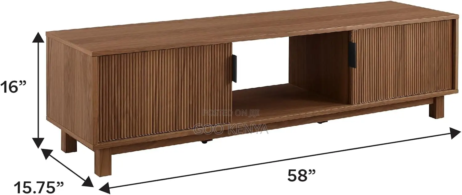 Home Tv Cabinet; Wave Door Tv Cabinet – Modern Living Room Furniture