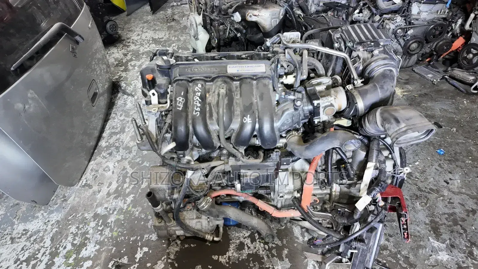 Honda Leb Hybrid Engine + Gearbox Complete Original Ex-Japan