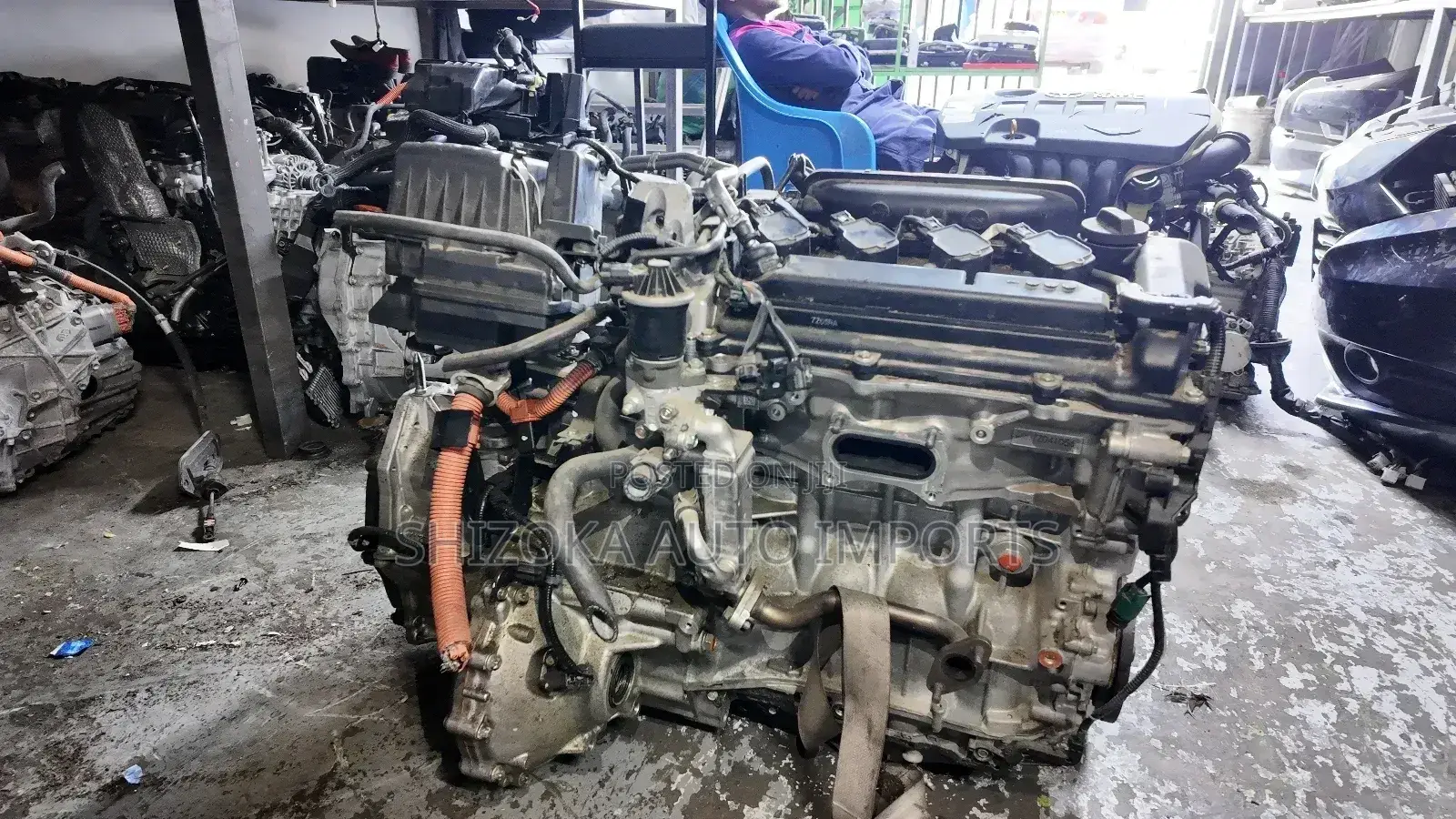 Honda Leb Hybrid Engine + Gearbox Complete Original Ex-Japan