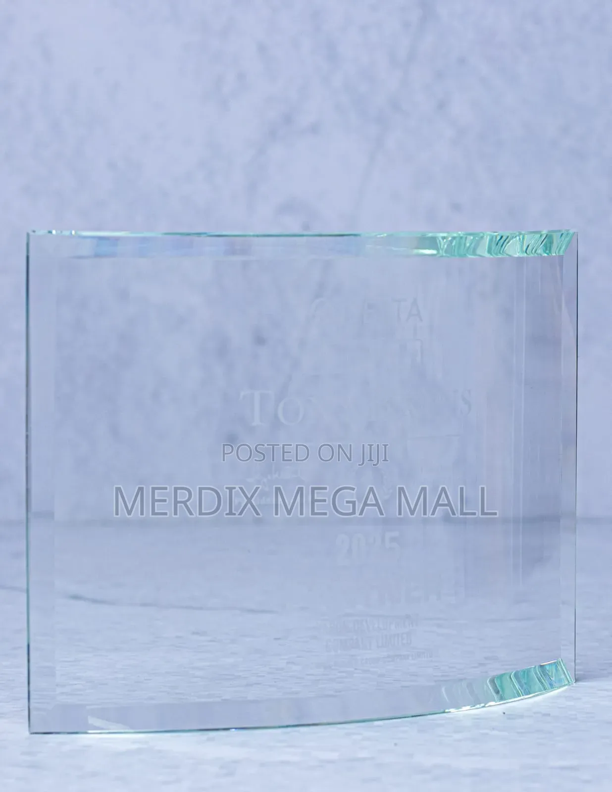 Crystal Curved Glass Award Plaque
, Awards