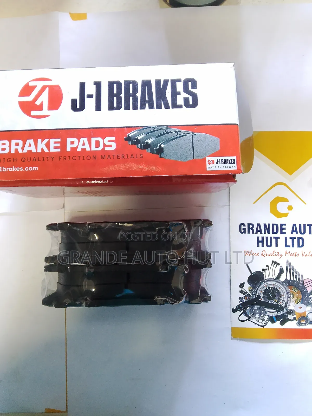 Front Brake Pads ,Long, for Toyota Hilux (J-1 Brakes Brand)