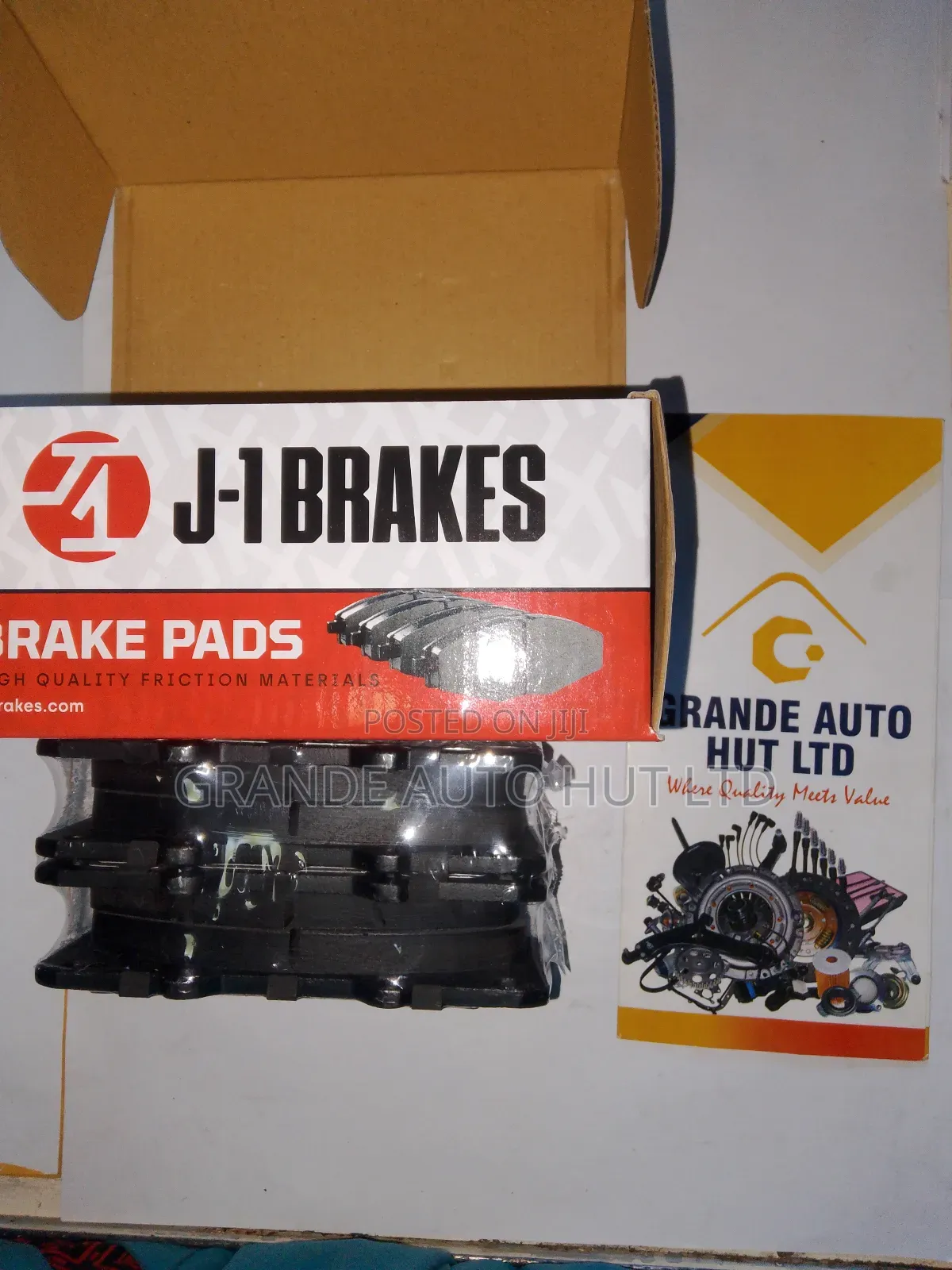 Front Brake Pads ,Long, for Toyota Hilux (J-1 Brakes Brand)