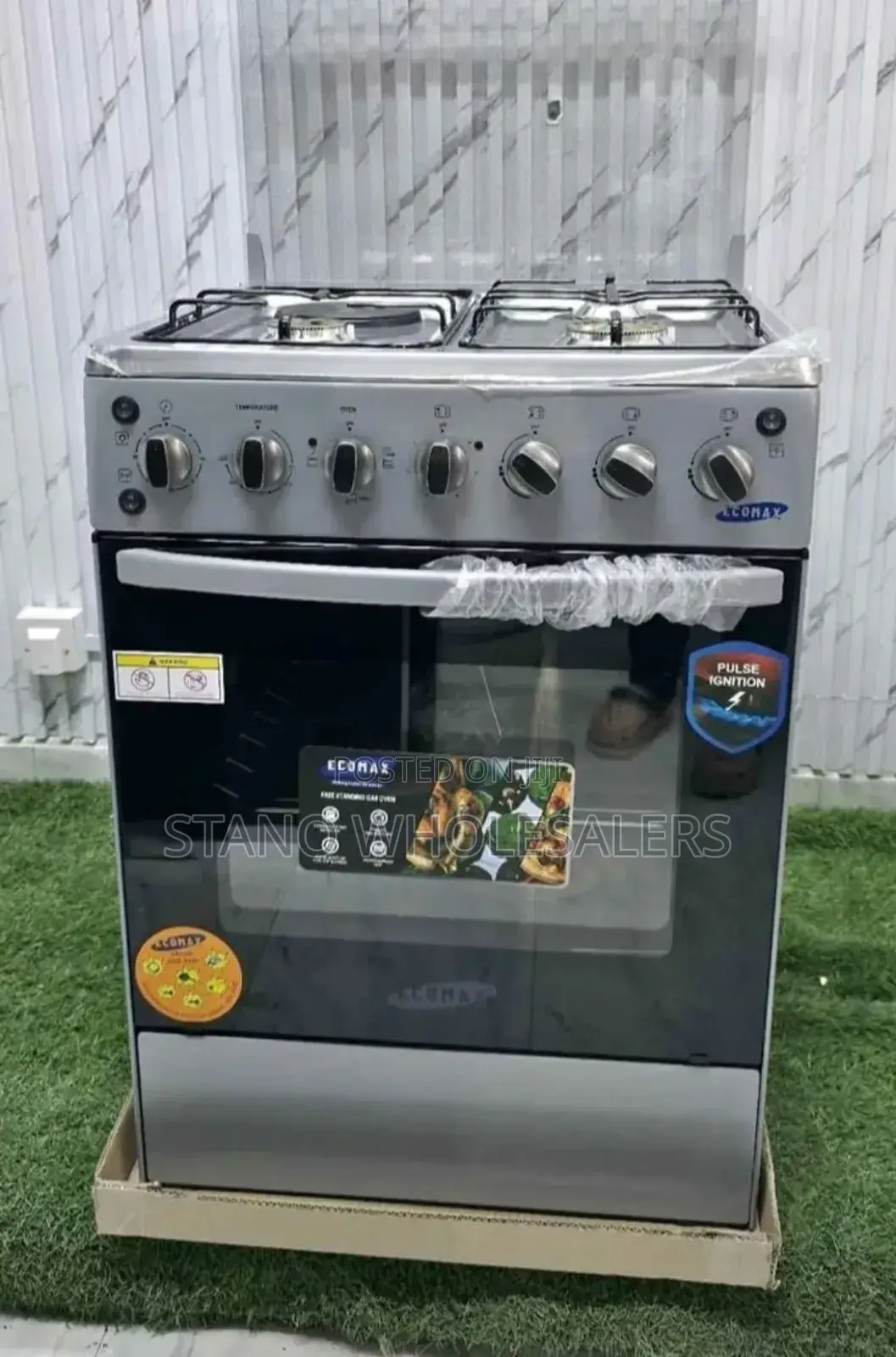60 by 60 Standing Cooker 3+1 Ecomax