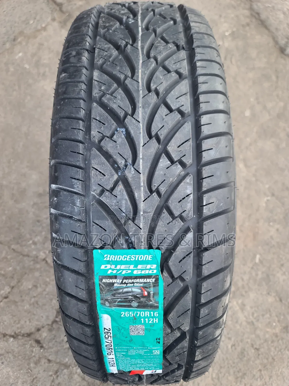 265/70r16 Bridgestone Tyres 112h Dueler H/P680