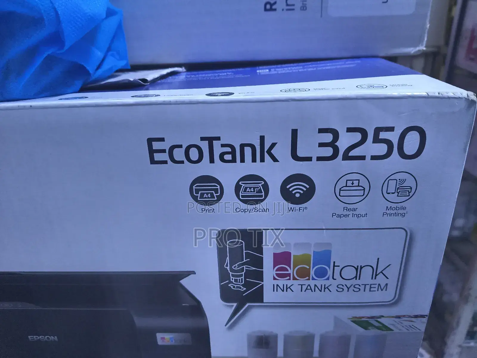 Epson Ecotank L3250 Print Scan Copy Wifi Guaranteed Genuine 100%