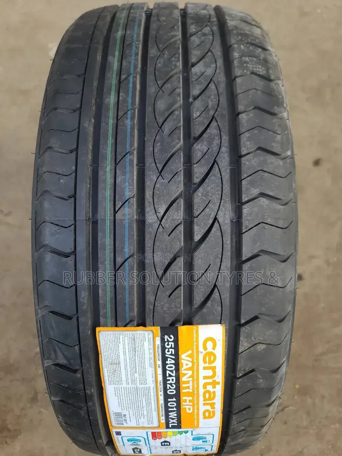 255 /40 R20 Centara Tyres 101w X/L Vanti Hp