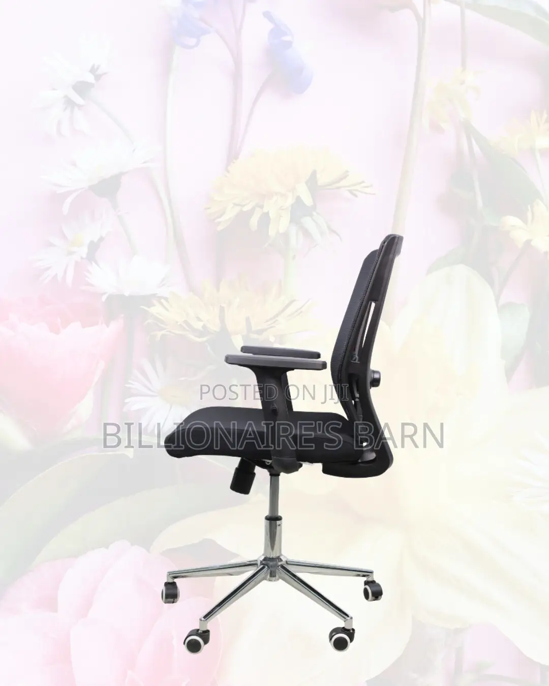 Barn Origin Mid-Back Chair Chrome Base — Support That Lasts