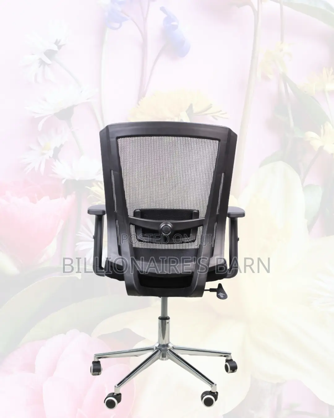 Barn Origin Mid-Back Chair Chrome Base — Support That Lasts