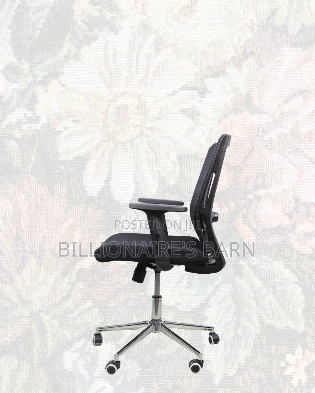 Barn Origin Mid-Back Chair | Executive Finish, Strong Chrome Base