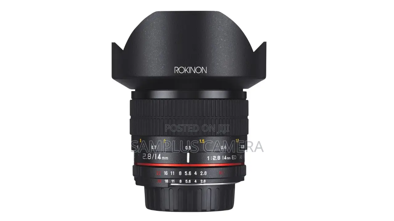 Rokinon 14mm F2.8 Full Frame Ultra Wide Angle Lens (Canon Ef)