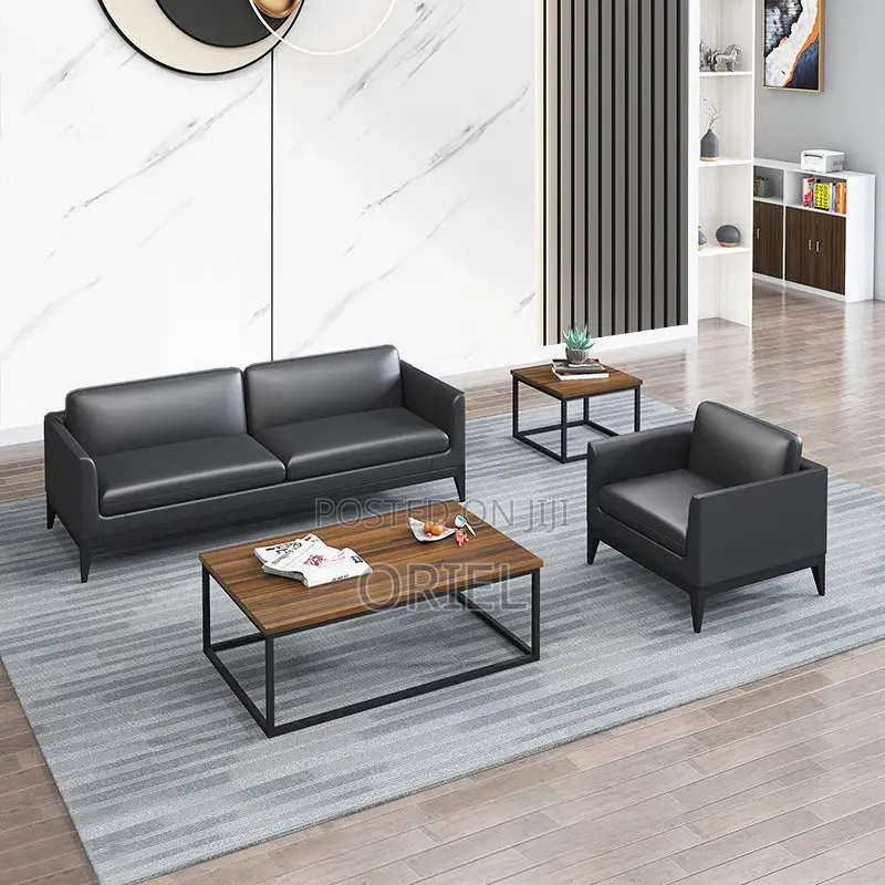 Office Sofas; Managerial 5-Seater Office Reception Sofa