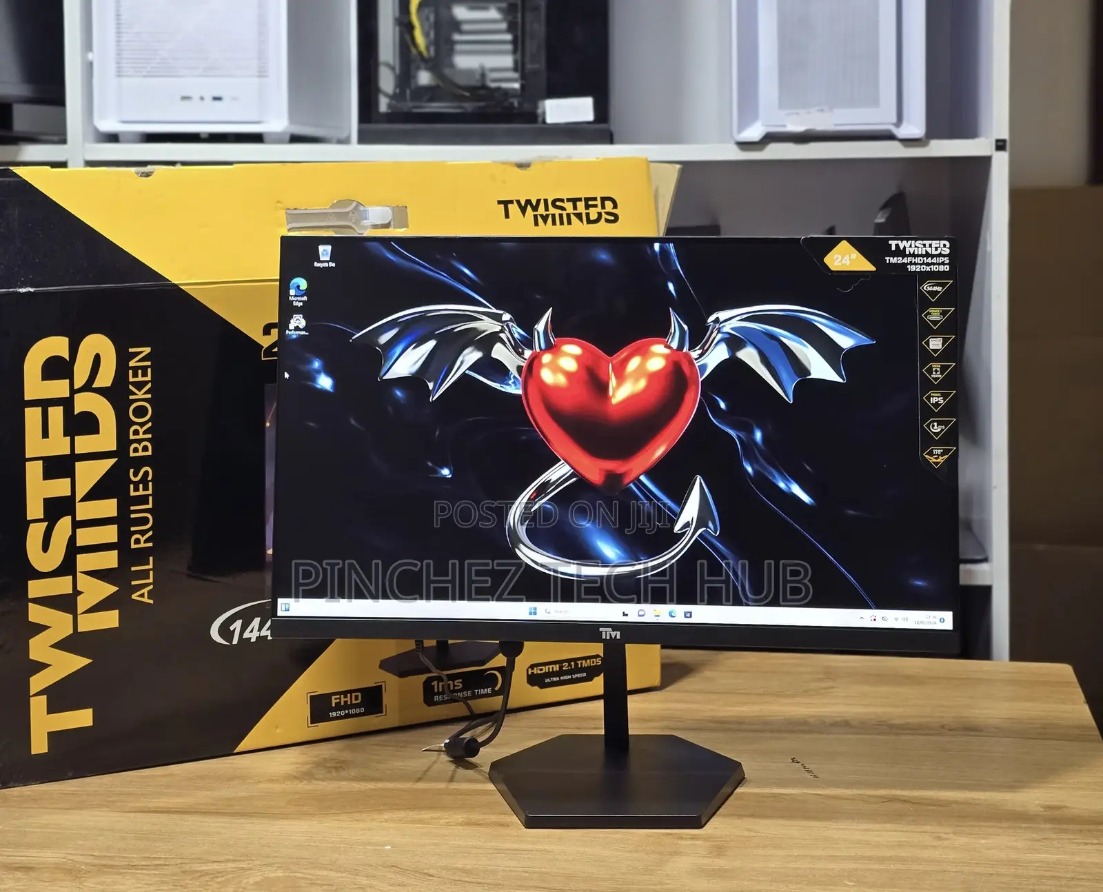 Twisted Mind Gaming Monitor Brand New 144hz Refresh Rate