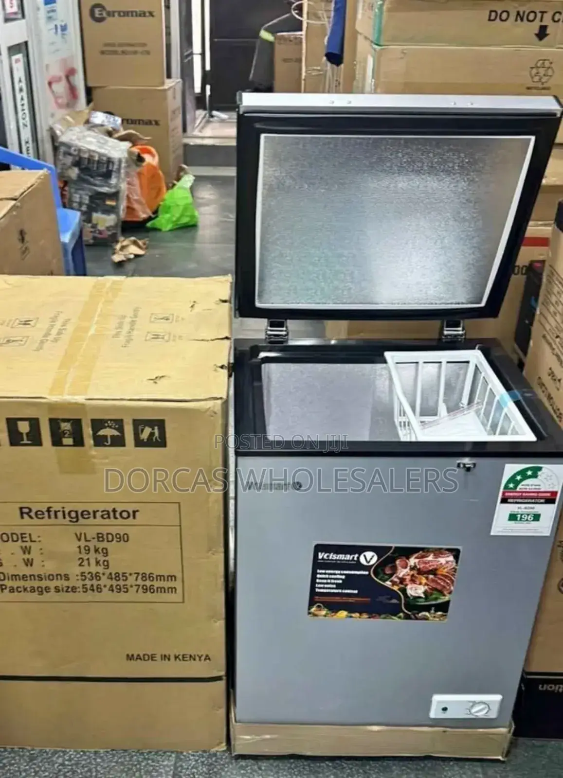 Restocked Volsmart 90 L Freezer Fl90