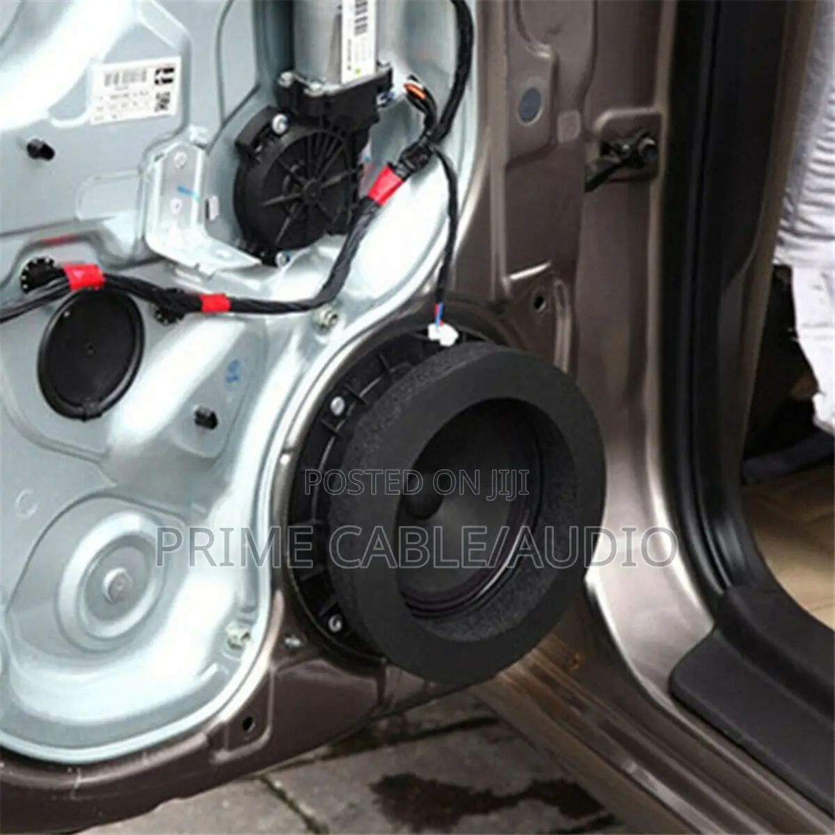 6.5inch Car Door Speaker Ring Bass Trim Sound Insulation Cotton Foam