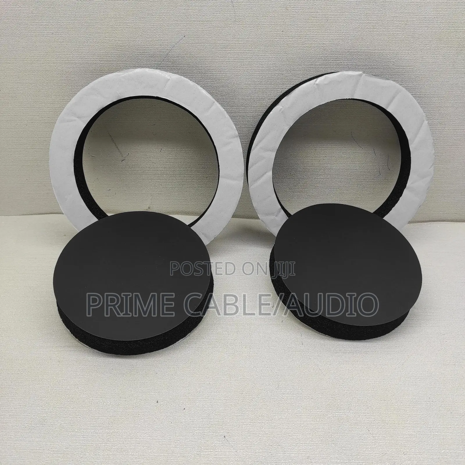 6.5inch Car Door Speaker Ring Bass Trim Sound Insulation Cotton Foam