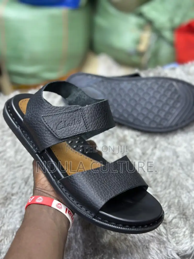Leather Clark Open Shoes