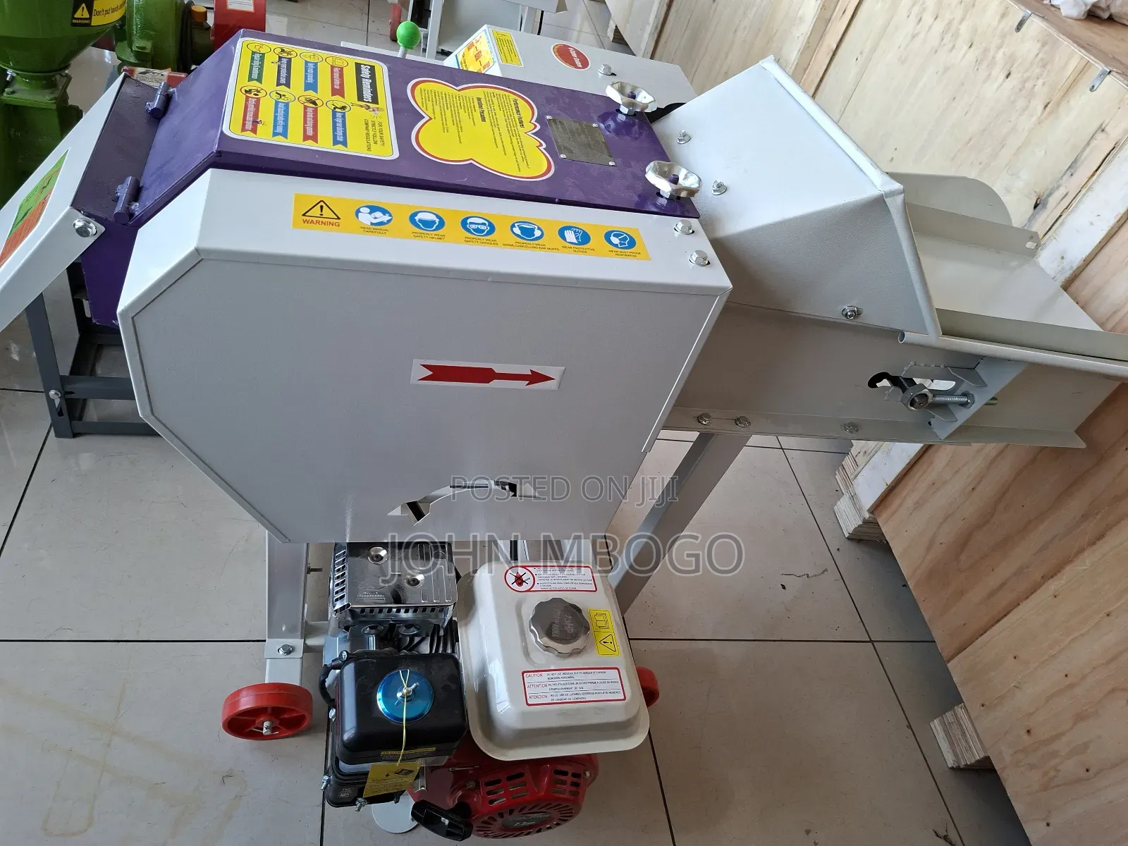 Chaff Cutter Machine -600kg/ Hr