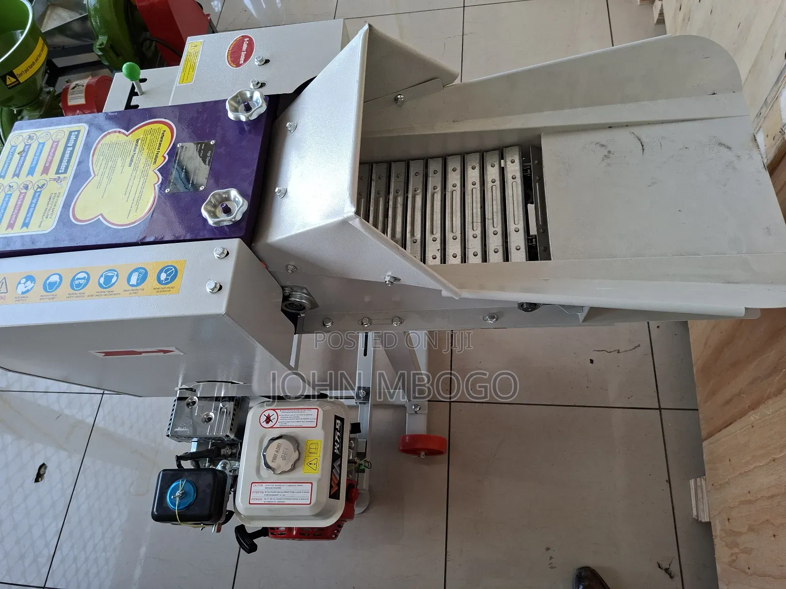 Chaff Cutter Machine -600kg/ Hr