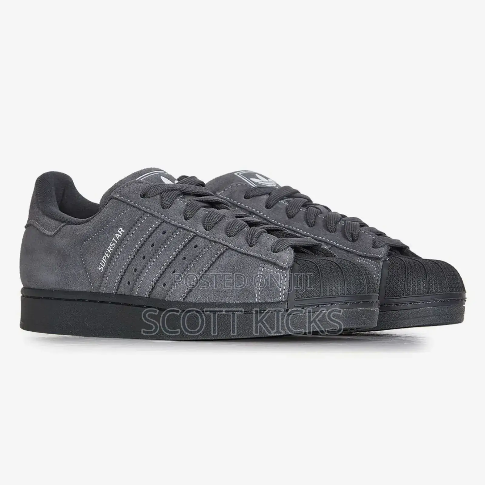 Adidas Superstar Suede Monochrome