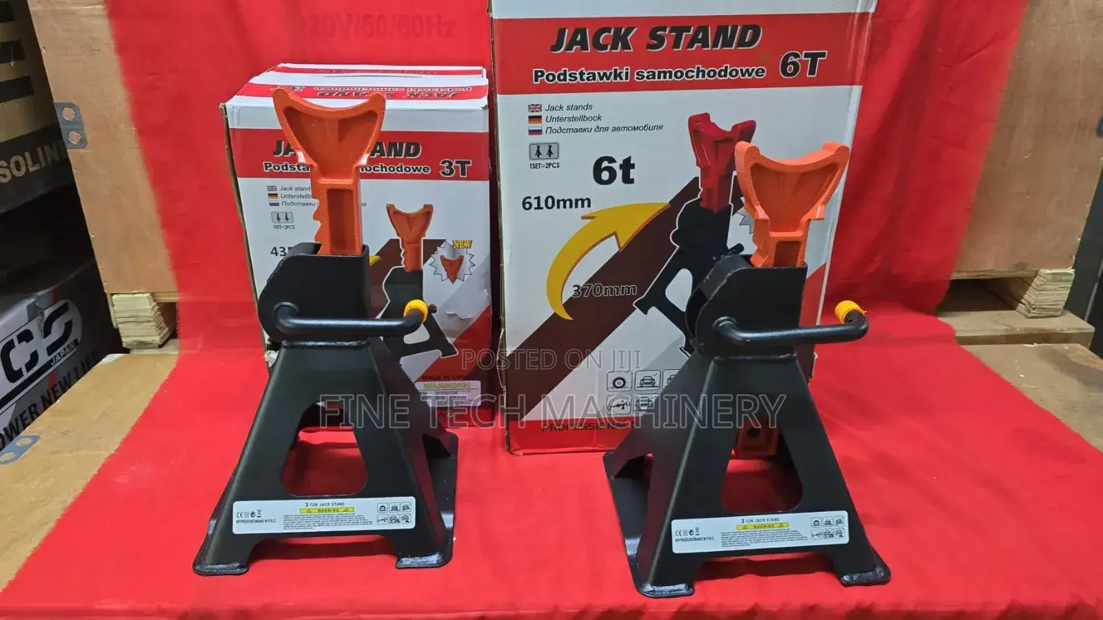 Car Jack Stand/6 Tonne Car Jack Stand