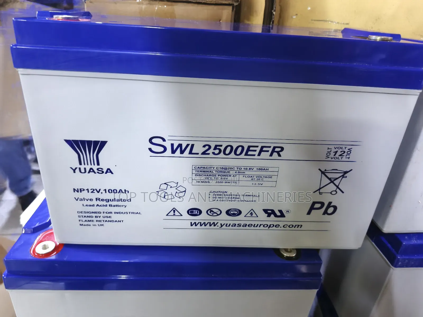 Yuasa Np 100-12v 100ah Maintenance Free Solar Battery