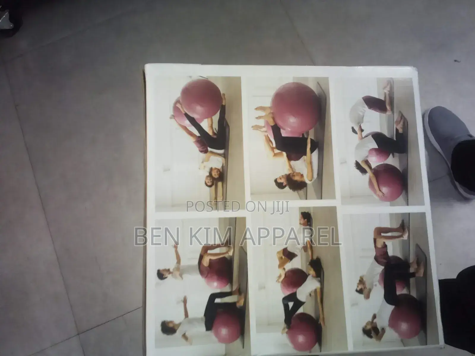 Gym Ball Pilates, Body Stretch, Muscle Toning, Back Recovery