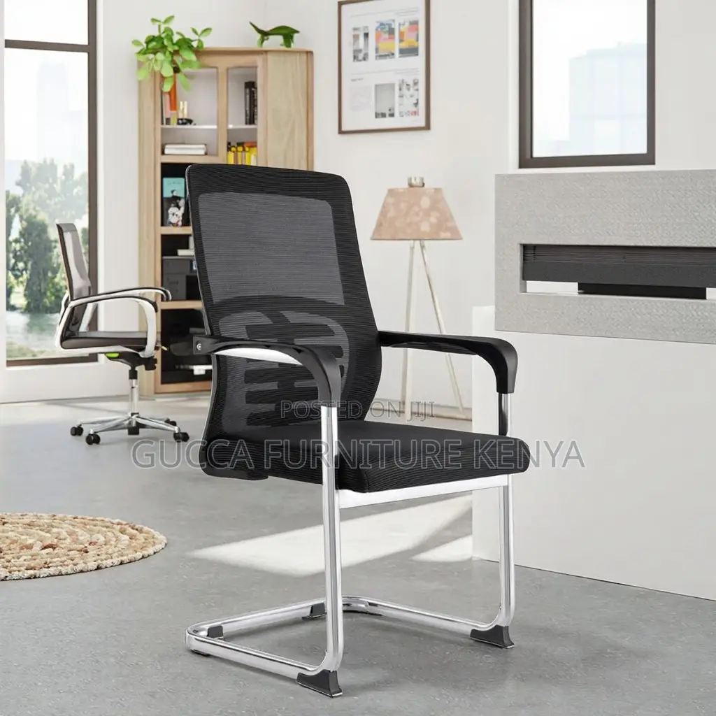 Ergonomic Mesh Mid Back Visitor Chair
