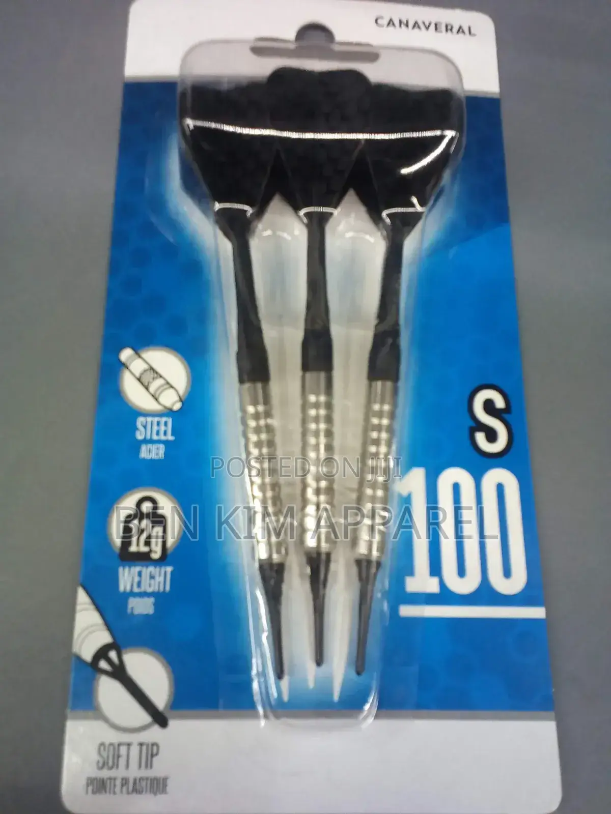 Soft Tipped 12gms Darts Plastic Tippet 3 Pack.