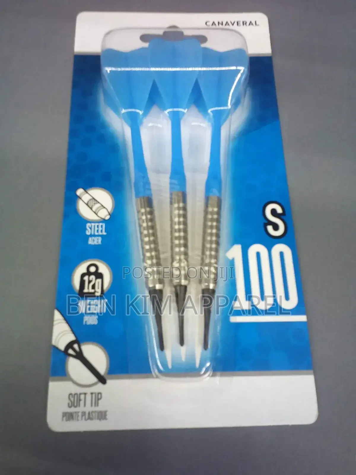 Soft Tipped 12gms Darts Plastic Tippet 3 Pack.