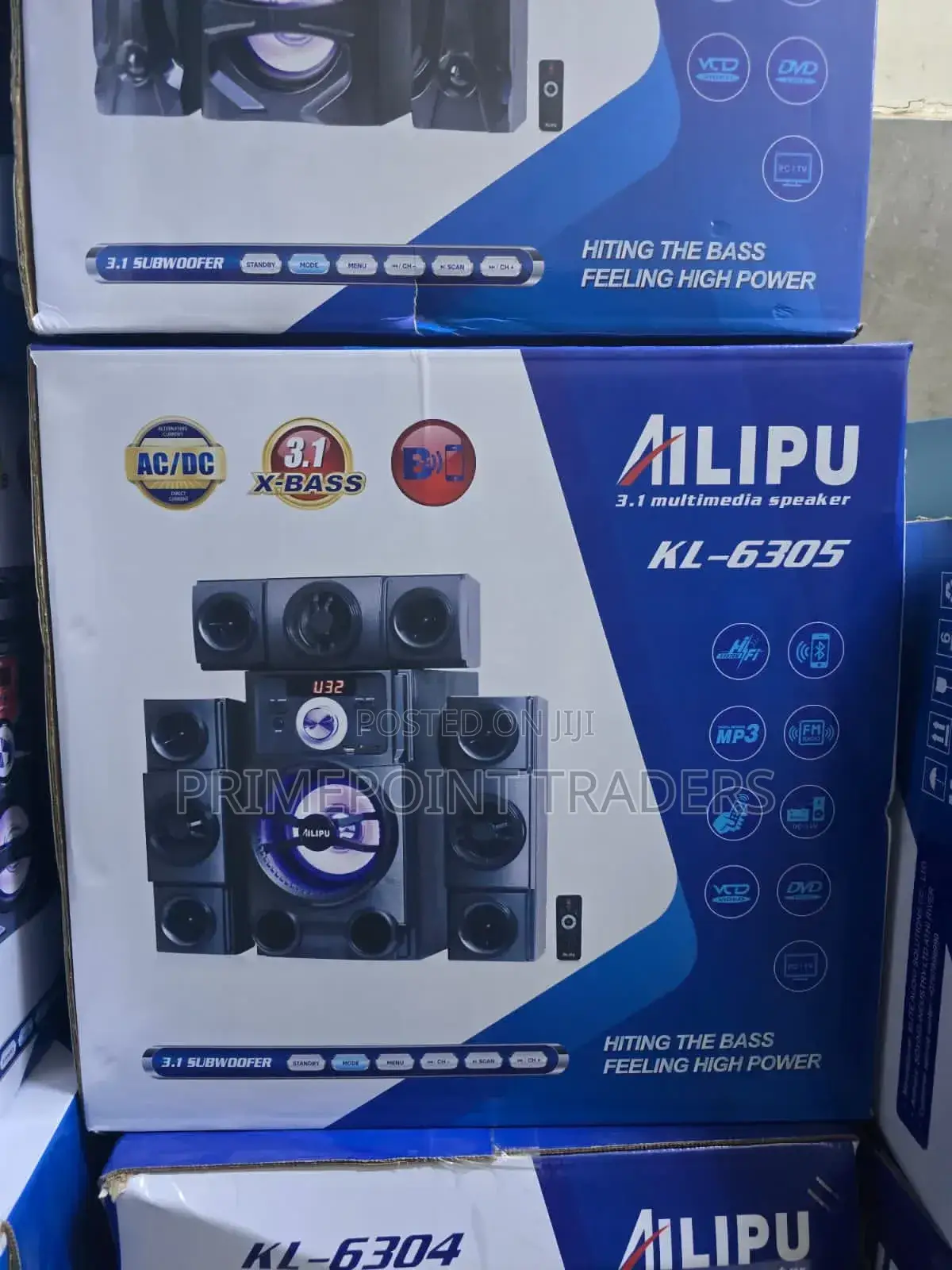 3.1ch Ailipu Homethearte Multimedia Speaker System Woofer
