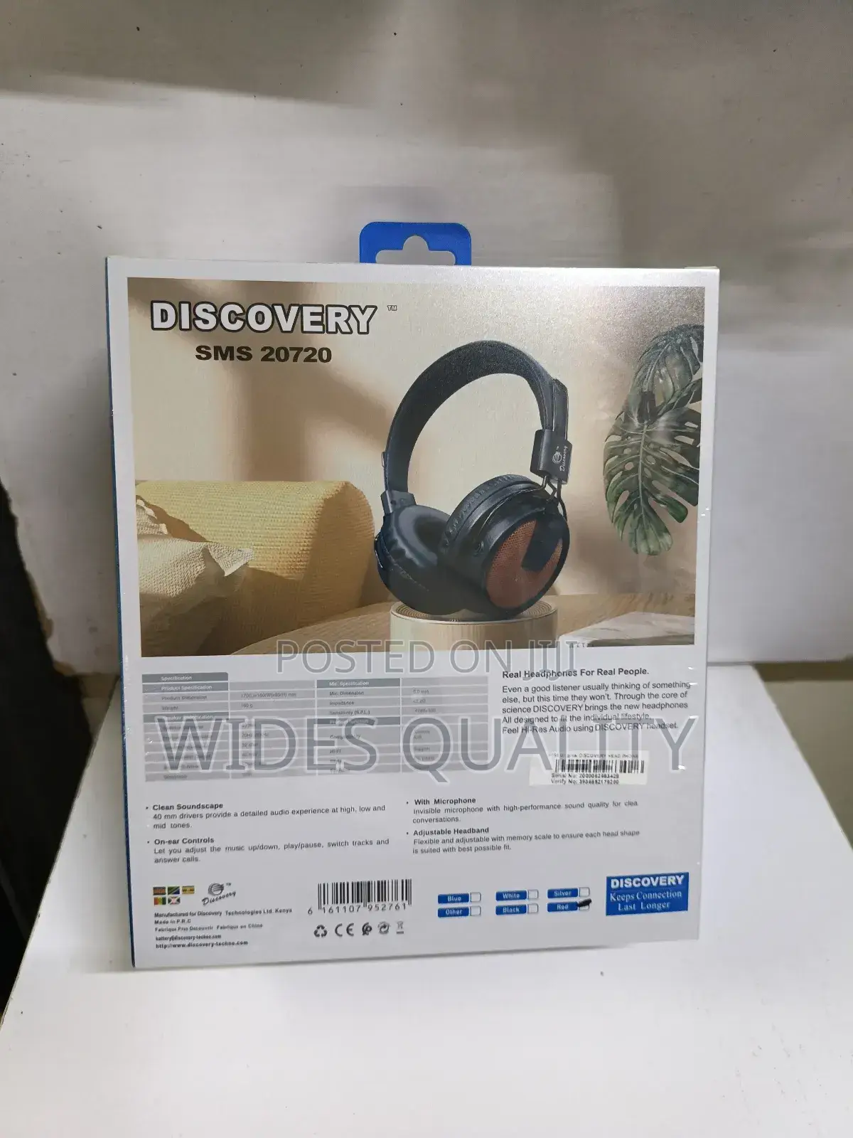 Discovery Wired Headband Headset.